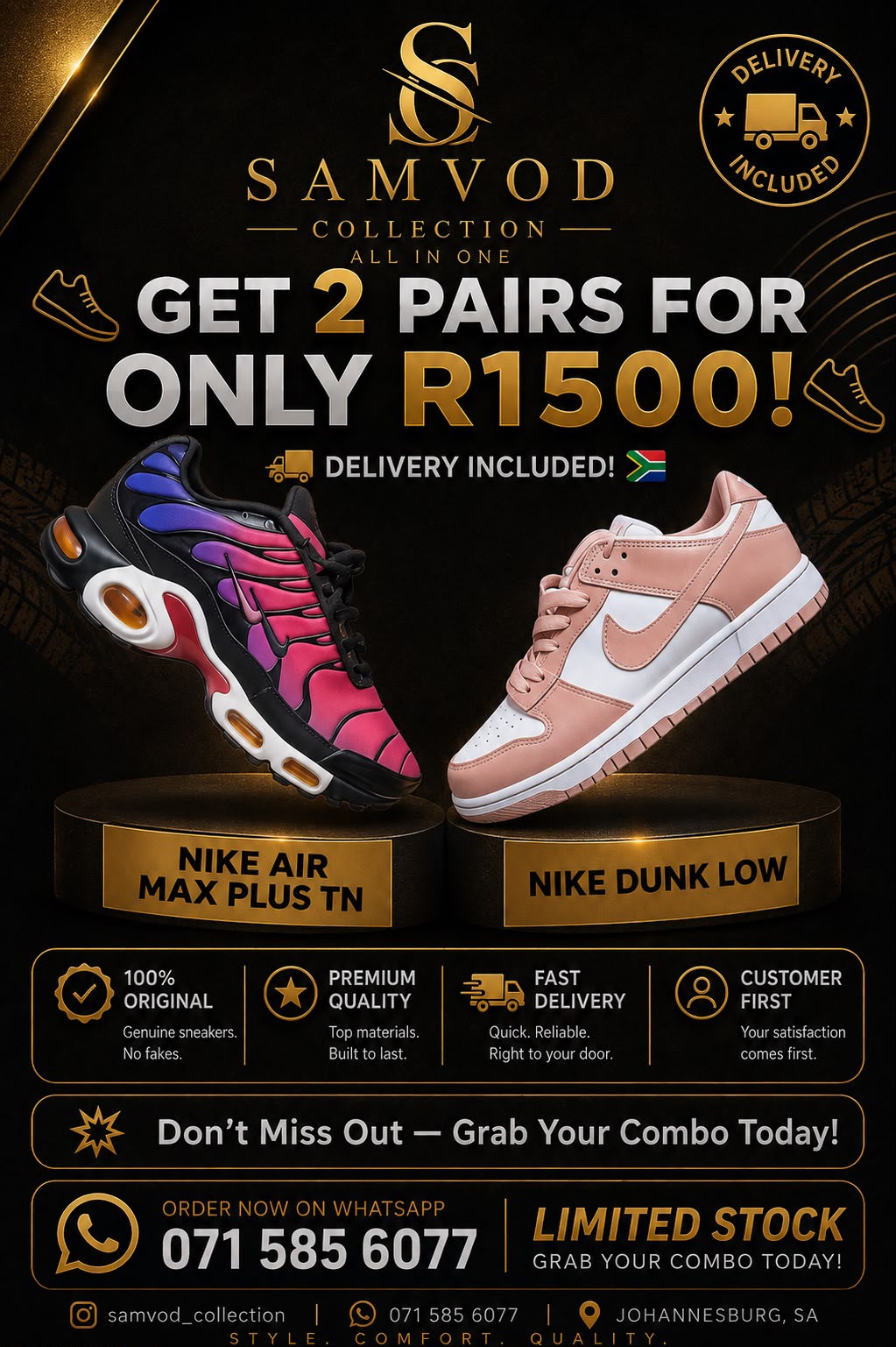 Nike Air Max Plus TN & Nike Dunk