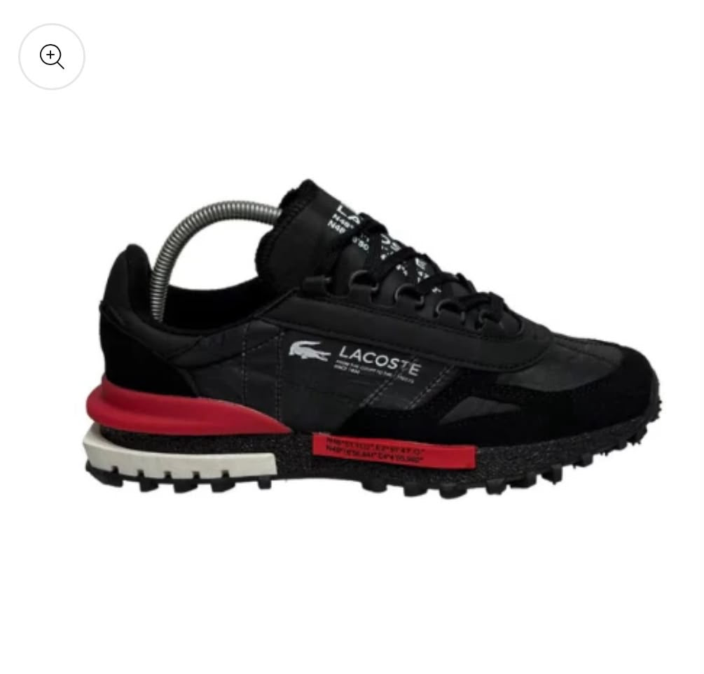 Red & Black Lacoste